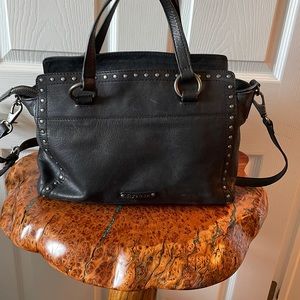 Frye Black leather purse